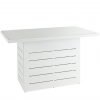 Santorini Outdoor Bar Table White Pattern Top scaled