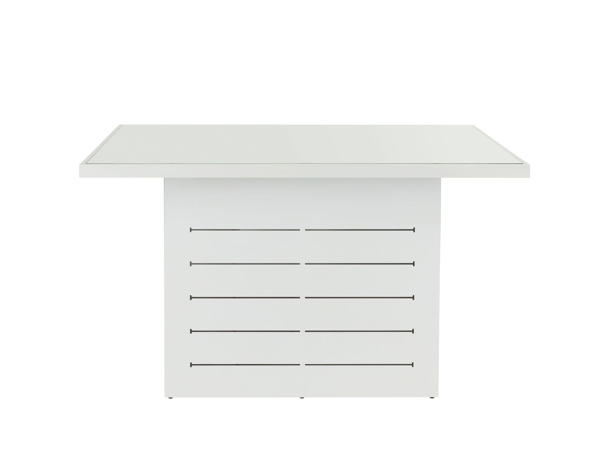 White bar table outdoor deals