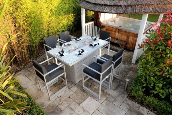 Santorini Outdoor Firepit bar top 2 scaled