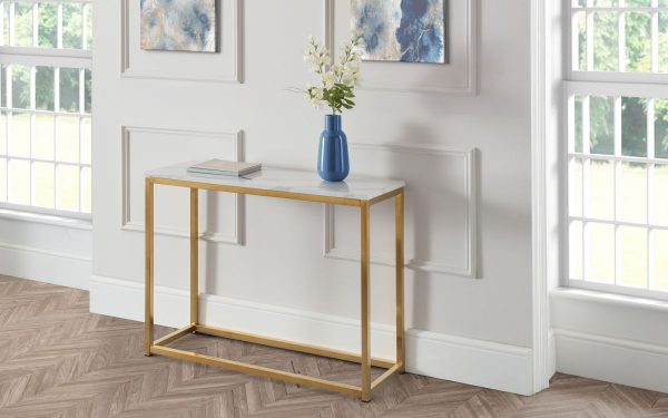 Scala Console Table Gold life