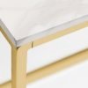 Scala Dining Table Gold corner