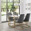 Scala Dining Table Gold life