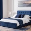 fullerton blue bed roomset