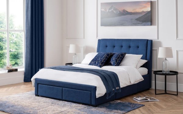 fullerton blue bed roomset
