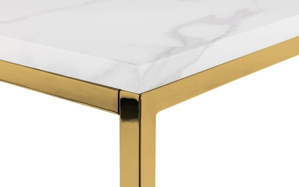 scala gold lamp table corner detail