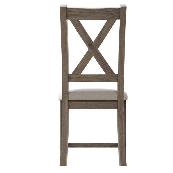 Dallow Oak Crossed Back Chair back scaled