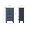 Blue Ryedale Drawer Chest of Drawers