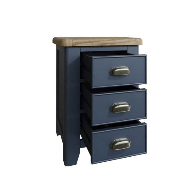 Blue Ryedale Bedside Cabinet