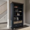 Blue Ryedale Large Bookcase