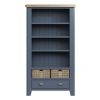 Blue Ryedale Large Bookcase