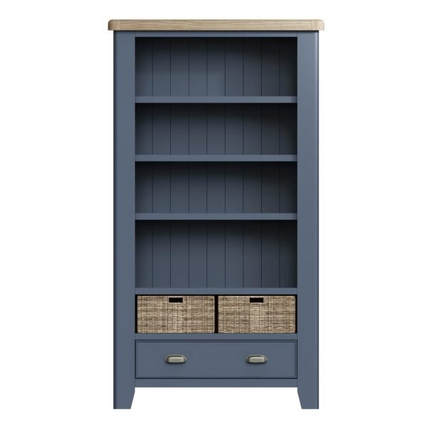Blue Ryedale Large Bookcase
