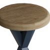 Blue Ryedale Round Side Table