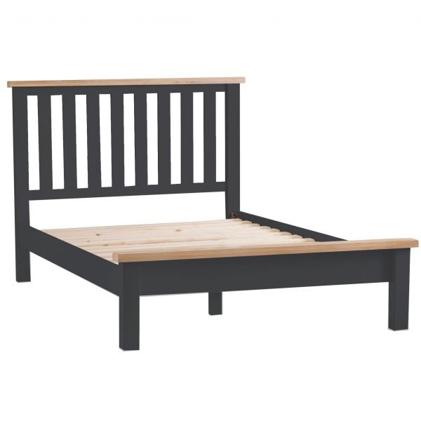Brompton Painted Double Bed Charcoal