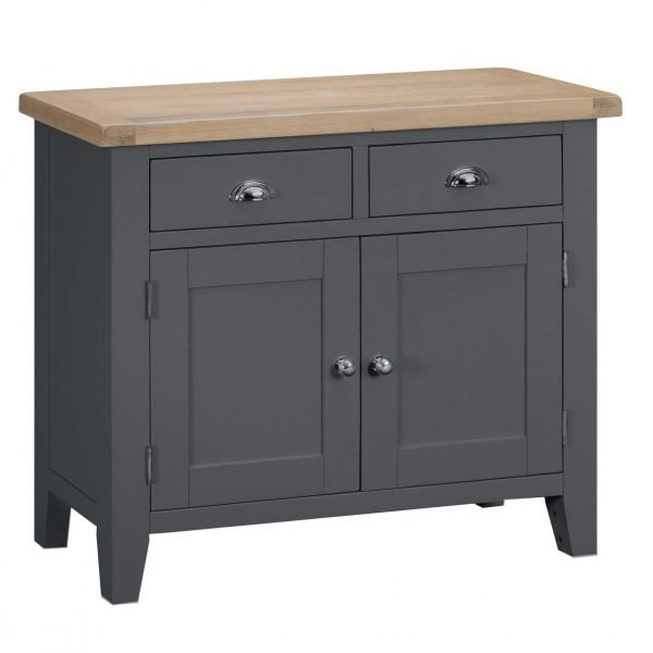 Brompton Painted Sideboard with Drawers Charcoal