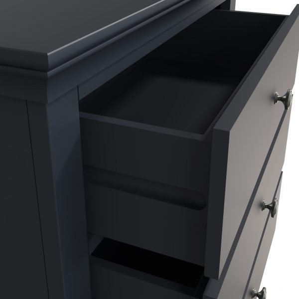 Midnight Grey Isabelle Drawer Chest of Drawers