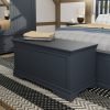 Midnight Grey Isabelle Blanket Box