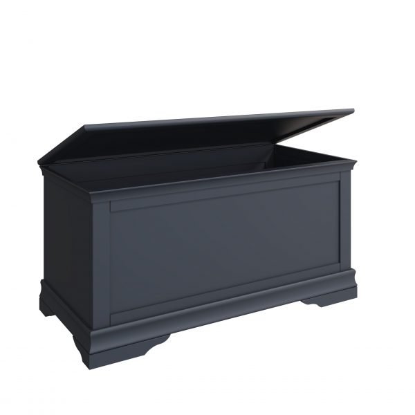 Midnight Grey Isabelle Blanket Box