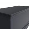 Midnight Grey Isabelle Blanket Box