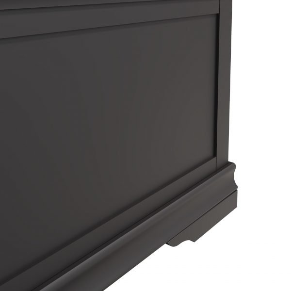 Midnight Grey Isabelle Blanket Box