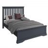 Midnight Grey Isabelle Double Bed Frame