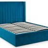 langham bed teal slats