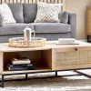 padstow oak coffee table roomset