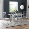 RUFFORD DINING TABLE - GREY