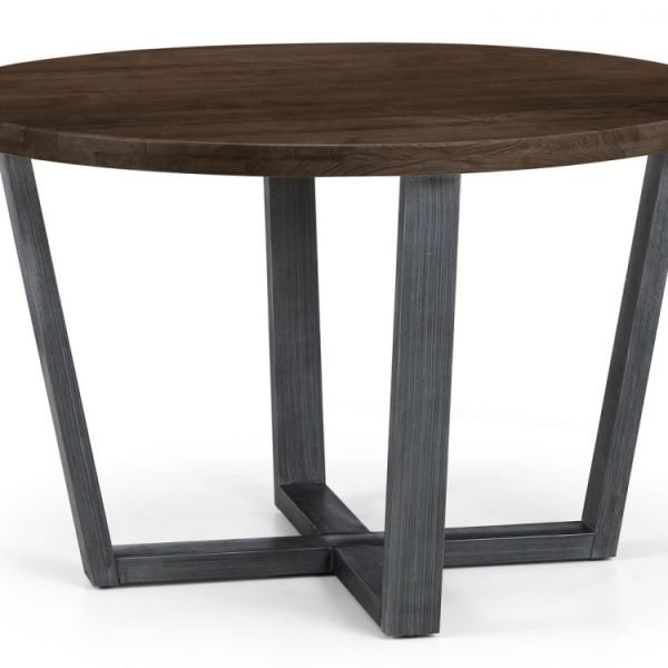 brooklyn dark oak round table