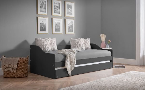 elba anthracite daybed roomset closed