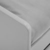 elba daybed dove grey detail