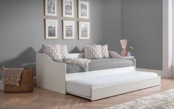 elba surf white daybed roomset open