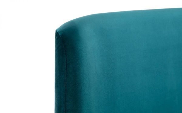 frida bed teal corner detail