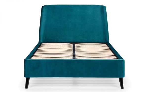 frida bed teal front slats