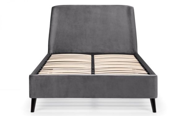 frida grey bed front slats