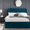 frida ottoman bed teal roomset