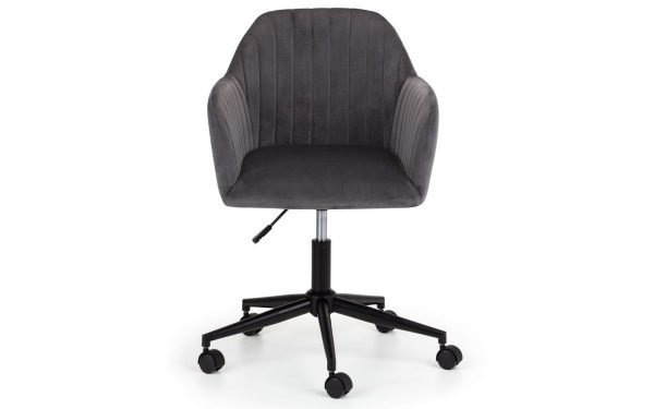 kahlo grey office chair front