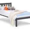 luna anthracite bed dressed