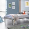 luna bed grey roomset