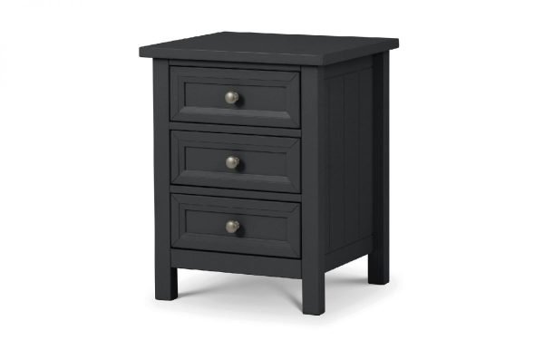 maine drawer bedside anthracite