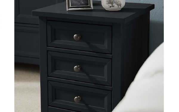 maine drawer bedside anthracite roomset detail