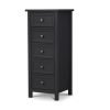 maine drawer tall chest anthracite