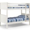 maine bunk bed white