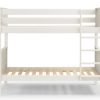 maine bunk bed white front