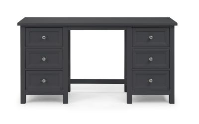 maine dressing table anthracite front