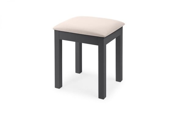 maine dressing table stool anthracite