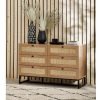 padstow oak drawer chest roomset