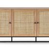 padstow oak sideboard front