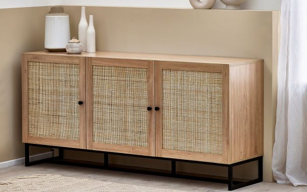 padstow oak sideboard roomset