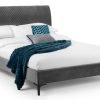 sanderson diamond quilted velvet bed dressed