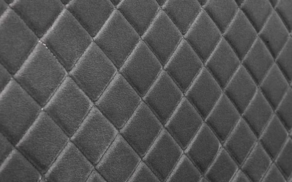 sanderson diamond quilted velvet bed fabric detail